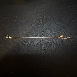 5 inch bracelet with heart charm